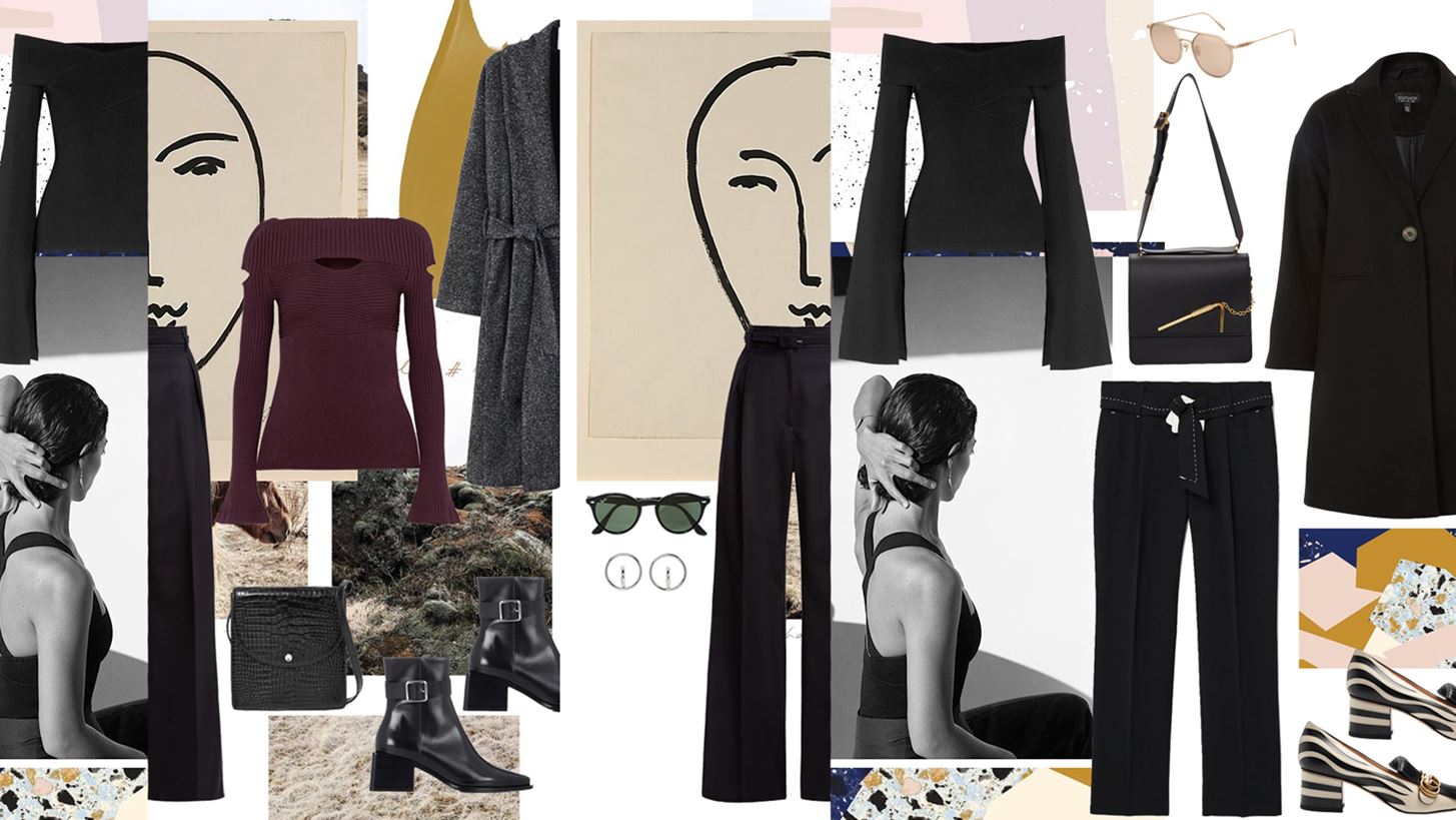 Outfits of Wisdom | Μαύρο παντελόνι