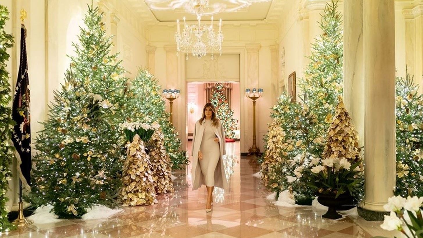 &#x397; Melania Trump &#x3C3;&#x3C4;&#x3CC;&#x3BB;&#x3B9;&#x3C3;&#x3B5; &#x3C3;&#x3C4;&#x3B1; &#x3BB;&#x3B5;&#x3C5;&#x3BA;&#x3AC; &#x3C4;&#x3BF;&#x3BD; &#x39B;&#x3B5;&#x3C5;&#x3BA;&#x3CC; &#x39F;&#x3AF;&#x3BA;&#x3BF;