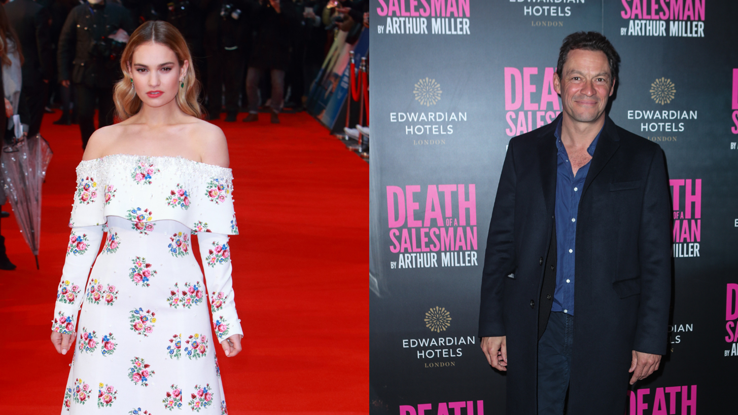 Lily James &amp; Dominic West | &#x3A4;&#x3B9; &#x3C3;&#x3C5;&#x3BD;&#x3AD;&#x3B2;&#x3B7; &#x3C4;&#x3B5;&#x3BB;&#x3B9;&#x3BA;&#x3AC; &#x3BC;&#x3B5;&#x3C4;&#x3B1;&#x3BE;&#x3CD; &#x3C4;&#x3BF;&#x3C5;&#x3C2;;