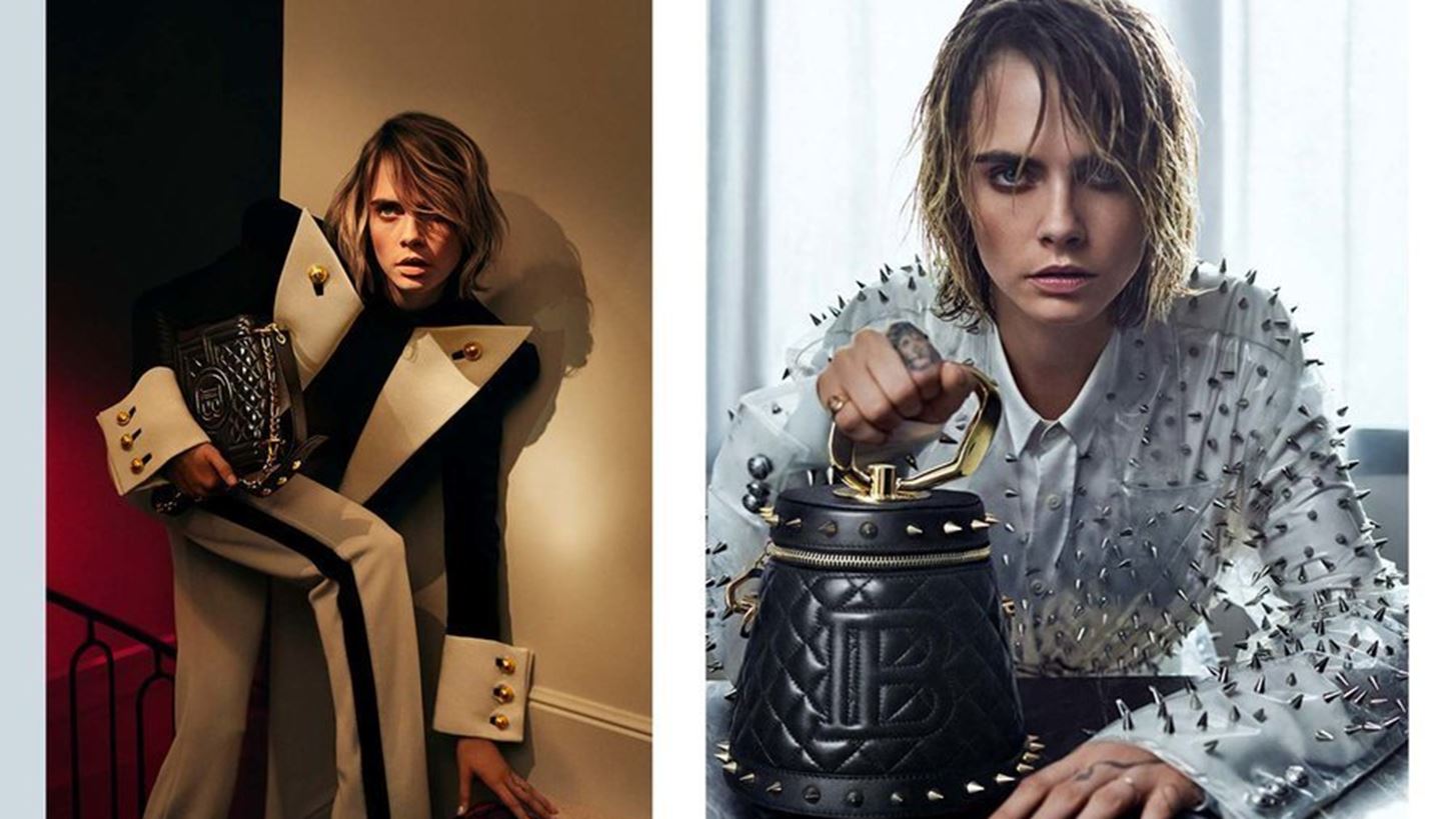 Cara Delevingne | &#x3A3;&#x3C7;&#x3B5;&#x3B4;&#x3B9;&#x3AC;&#x3B6;&#x3B5;&#x3B9; &#x3BC;&#x3AF;&#x3B1; capsule &#x3C3;&#x3C5;&#x3BB;&#x3BB;&#x3BF;&#x3B3;&#x3AE; &#x3BC;&#x3B5; &#x3C4;&#x3C3;&#x3AC;&#x3BD;&#x3C4;&#x3B5;&#x3C2; &#x3B3;&#x3B9;&#x3B1; &#x3C4;&#x3BF;&#x3BD; &#x3BF;&#x3AF;&#x3BA;&#x3BF; Balmain