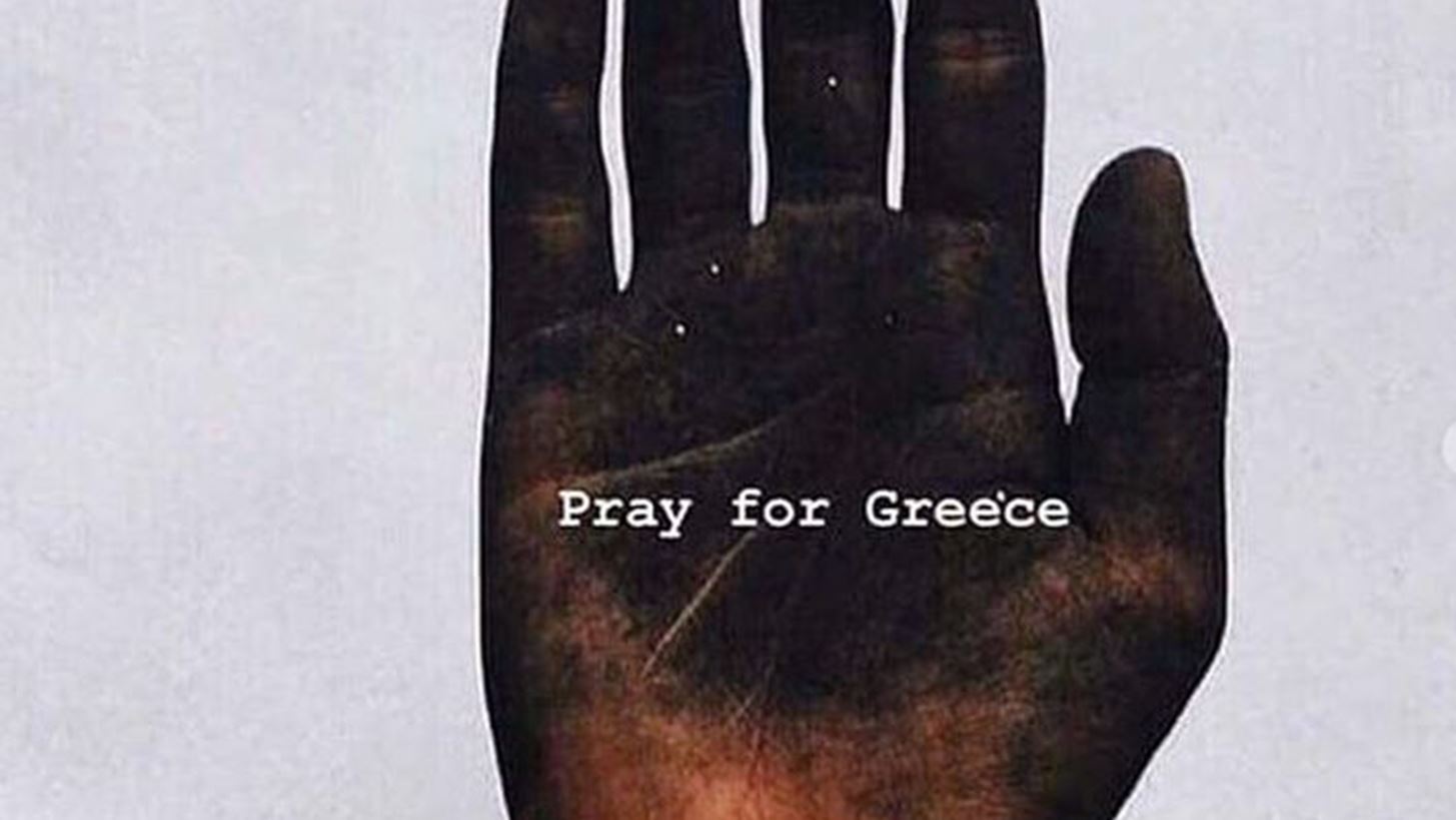 #PrayforGreece: &#x38C;&#x3BB;&#x3BF;&#x3C2; &#x3BF; &#x3C0;&#x3BB;&#x3B1;&#x3BD;&#x3AE;&#x3C4;&#x3B7;&#x3C2; &#x3C3;&#x3C4;&#x3BF; &#x3C0;&#x3BB;&#x3B5;&#x3C5;&#x3C1;&#x3CC; &#x3C4;&#x3B7;&#x3C2; &#x395;&#x3BB;&#x3BB;&#x3AC;&#x3B4;&#x3B1;&#x3C2;