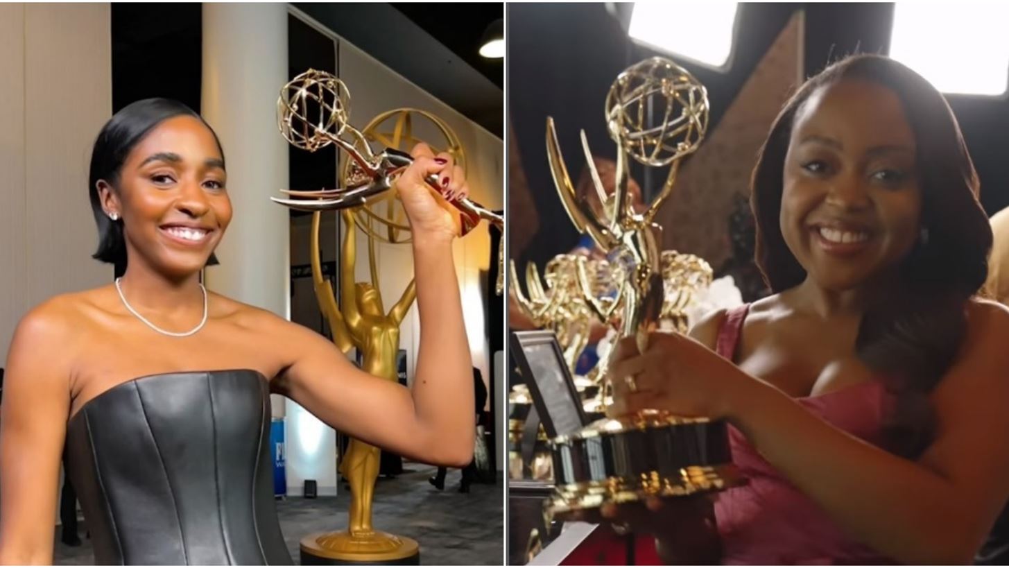 Emmys 2024 | H Ayo Edebiri &#x3BA;&#x3B1;&#x3B9; &#x3B7; Quinta Brunson &#x3AD;&#x3B3;&#x3C1;&#x3B1;&#x3C8;&#x3B1;&#x3BD; &#x3B9;&#x3C3;&#x3C4;&#x3BF;&#x3C1;&#x3AF;&#x3B1;