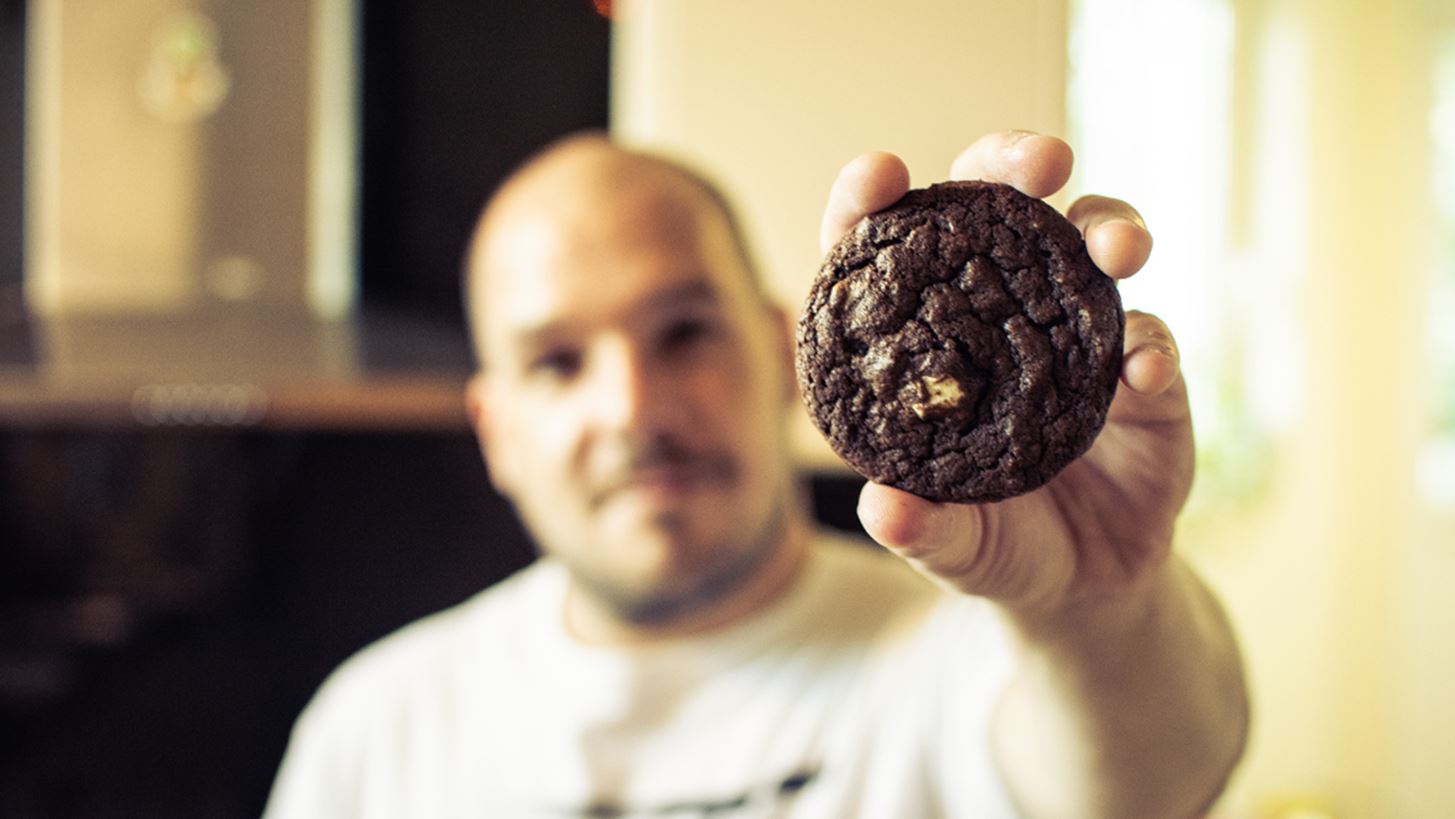 The Cookie Dude: &#x39F; &#x394;&#x3B7;&#x3BC;&#x3AE;&#x3C4;&#x3C1;&#x3B7;&#x3C2; &#x3C6;&#x3C4;&#x3B9;&#x3AC;&#x3C7;&#x3BD;&#x3B5;&#x3B9; &#x3B1;&#x3C5;&#x3B8;&#x3B5;&#x3BD;&#x3C4;&#x3B9;&#x3BA;&#x3AC; &#x3B1;&#x3BC;&#x3B5;&#x3C1;&#x3B9;&#x3BA;&#x3AC;&#x3BD;&#x3B9;&#x3BA;&#x3B1; &#x3BC;&#x3C0;&#x3B9;&#x3C3;&#x3BA;&#x3CC;&#x3C4;&#x3B1;