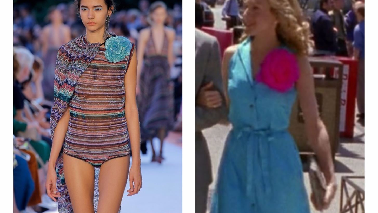 Τα χαρακτηριστικά λουλούδια της Carrie Bradshaw επέστρεψαν στο show του Missoni