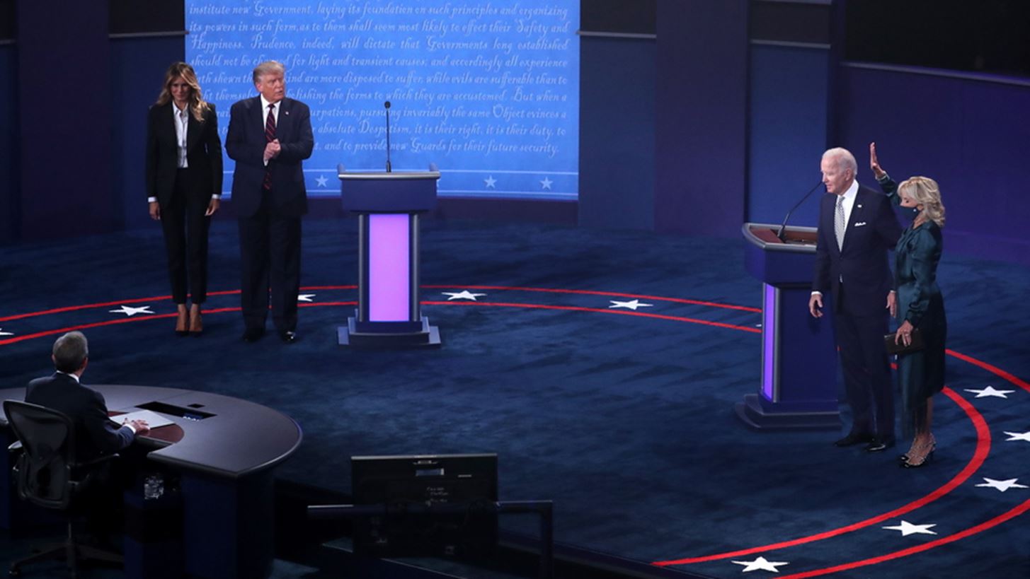 Trump vs Biden | &#x397; fashion &#x3B5;&#x3BA;&#x3B4;&#x3BF;&#x3C7;&#x3AE; &#x3C4;&#x3BF;&#x3C5; debate