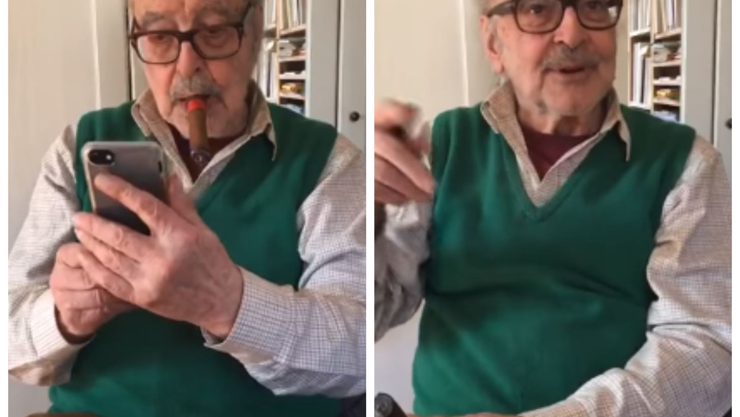 &#x39F; Jean - Luc Godard &#x3B5;&#x3BC;&#x3C6;&#x3B1;&#x3BD;&#x3AF;&#x3C3;&#x3C4;&#x3B7;&#x3BA;&#x3B5; live &#x3C3;&#x3C4;&#x3BF; Instagram