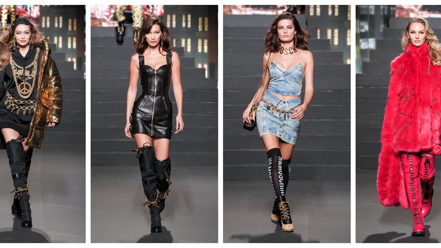 Moschino [tv] H&amp;M: &#x38C;&#x3BB;&#x3B1; &#x3CC;&#x3C3;&#x3B1; &#x3AD;&#x3B3;&#x3B9;&#x3BD;&#x3B1;&#x3BD; &#x3C3;&#x3C4;&#x3BF; fashion show &#x3C3;&#x3C4;&#x3B7; &#x39D;&#x3AD;&#x3B1; &#x3A5;&#x3CC;&#x3C1;&#x3BA;&#x3B7;