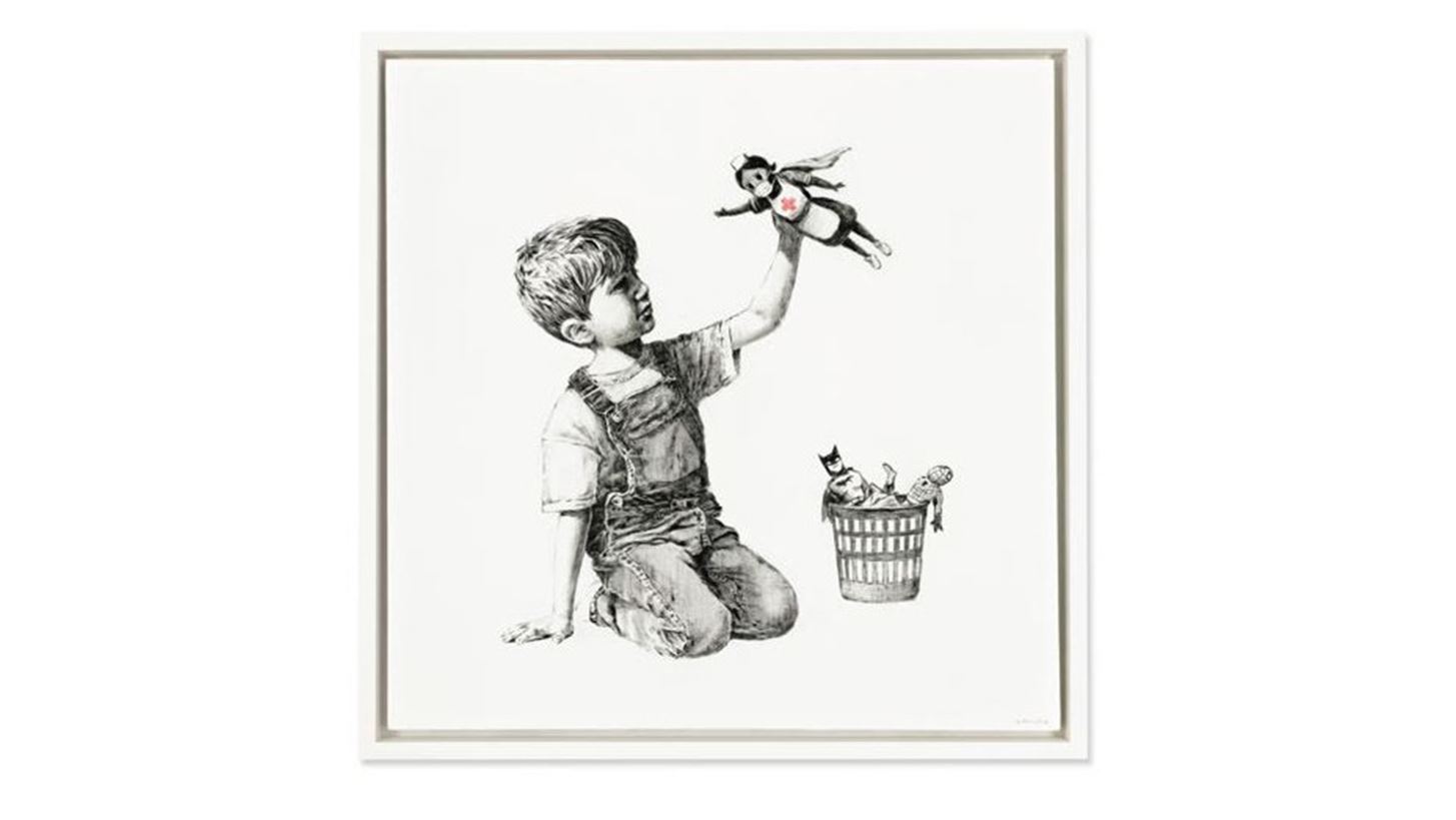 Banksy | &#x3A0;&#x3BF;&#x3C5;&#x3BB;&#x3AC;&#x3B5;&#x3B9; &#x3AD;&#x3C1;&#x3B3;&#x3BF; &#x3C4;&#x3BF;&#x3C5; &#x3B3;&#x3B9;&#x3B1; &#x3BD;&#x3B1; &#x3C3;&#x3C5;&#x3B3;&#x3BA;&#x3B5;&#x3BD;&#x3C4;&#x3C1;&#x3CE;&#x3C3;&#x3B5;&#x3B9; &#x3C7;&#x3C1;&#x3AE;&#x3BC;&#x3B1;&#x3C4;&#x3B1; &#x3B3;&#x3B9;&#x3B1; &#x3C4;&#x3BF; &#x3B2;&#x3C1;&#x3B5;&#x3C4;&#x3B1;&#x3BD;&#x3B9;&#x3BA;&#x3CC; &#x3C3;&#x3CD;&#x3C3;&#x3C4;&#x3B7;&#x3BC;&#x3B1; &#x3C5;&#x3B3;&#x3B5;&#x3AF;&#x3B1;&#x3C2;