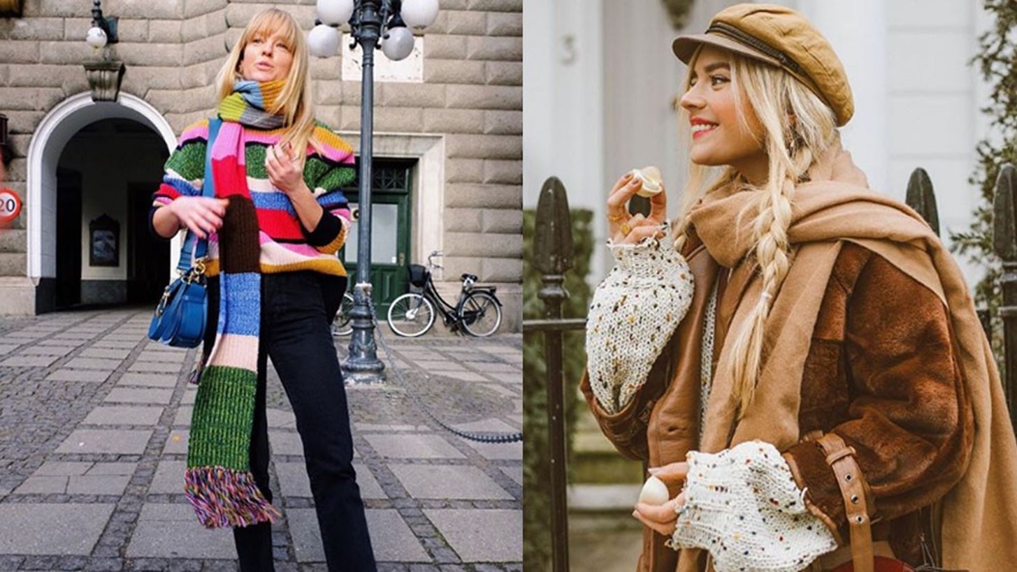 Πώς να φορέσω ένα μεγάλο κασκόλ; 7 στυλάτοι συνδυασμοί για έμπνευση