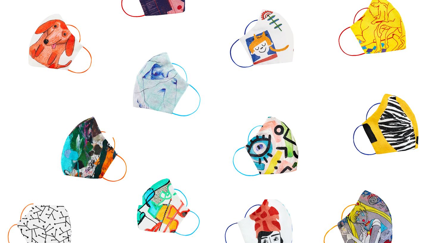 Οι πιο στυλάτες μάσκες παράγονται για καλό σκοπό