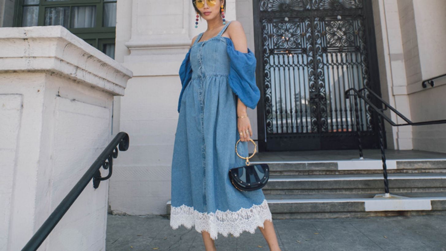 Trend of the week- Denim dress