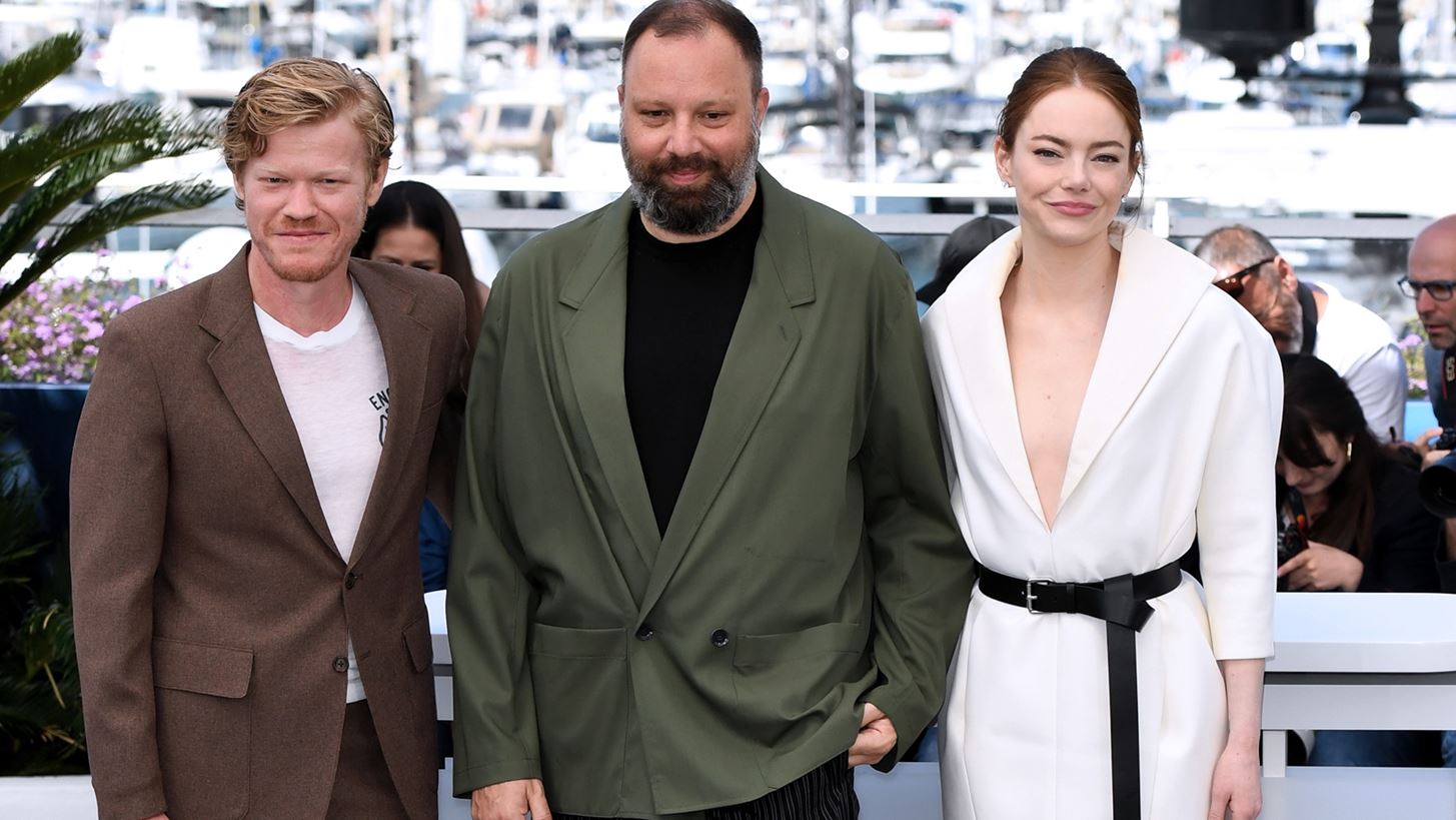 Bugonia | H Emma Stone &#x3BA;&#x3B1;&#x3B9; Jesse Plemons &#x3C0;&#x3C1;&#x3C9;&#x3C4;&#x3B1;&#x3B3;&#x3C9;&#x3BD;&#x3B9;&#x3C3;&#x3C4;&#x3BF;&#x3CD;&#x3BD; &#x3BA;&#x3B1;&#x3B9; &#x3C3;&#x3C4;&#x3B7;&#x3BD; &#x3B5;&#x3C0;&#x3CC;&#x3BC;&#x3B5;&#x3BD;&#x3B7; &#x3C4;&#x3B1;&#x3B9;&#x3BD;&#x3AF;&#x3B1; &#x3C4;&#x3BF;&#x3C5; &#x393;&#x3B9;&#x3CE;&#x3C1;&#x3B3;&#x3BF;&#x3C5; &#x39B;&#x3AC;&#x3BD;&#x3B8;&#x3B9;&#x3BC;&#x3BF;&#x3C5;