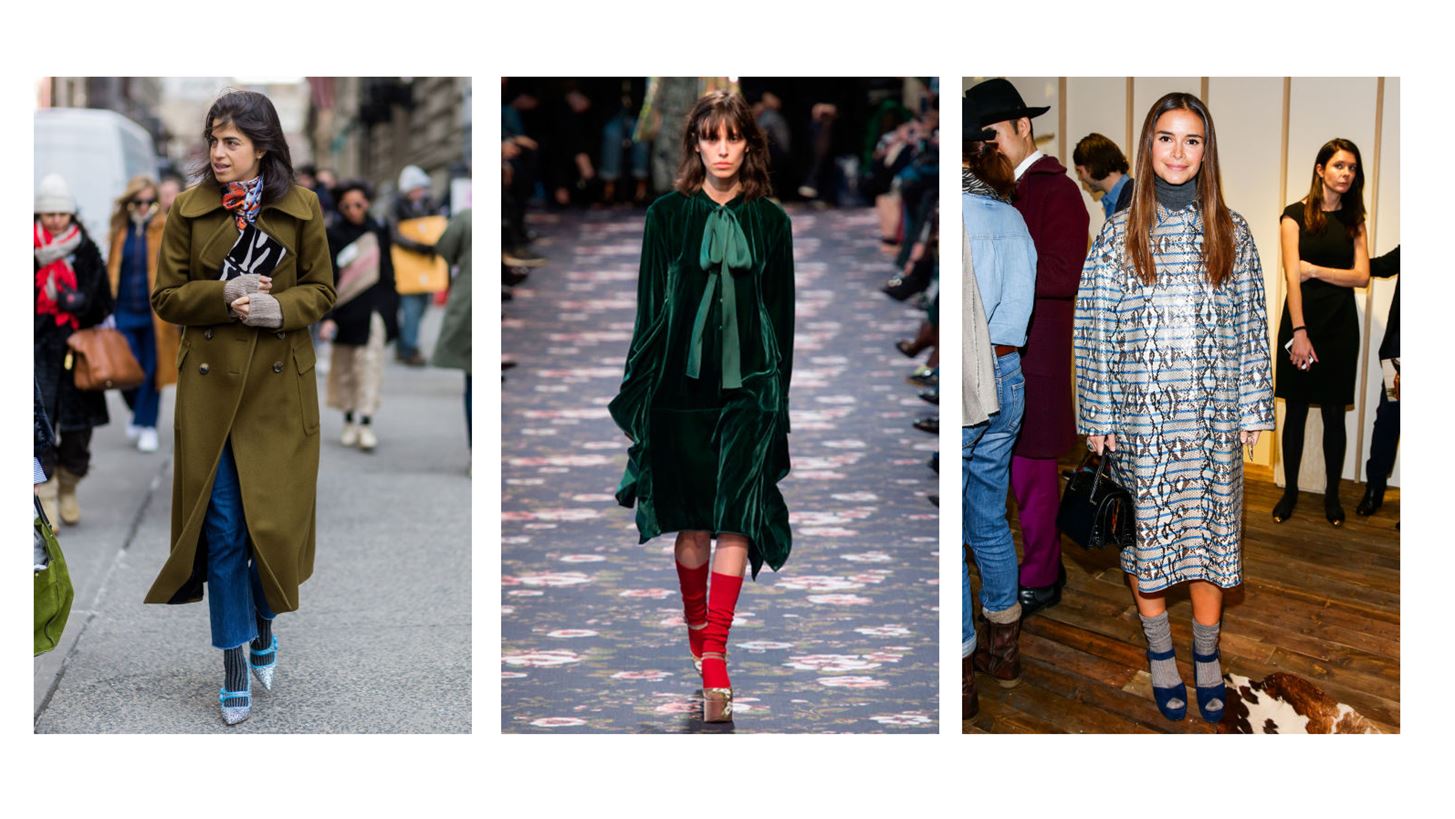 Κάλτσες + Ψηλοτάκουνα: Η τάση που ολοένα και μεγαλώνει