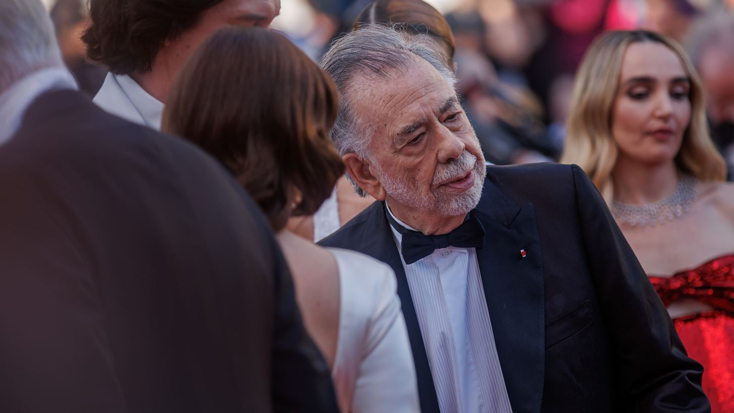 Francis Ford Coppola | &#x39C;&#x3B5; &#x3C4;&#x3B7;&#x3BD; &#x3B5;&#x3B3;&#x3B3;&#x3BF;&#x3BD;&#x3AE; &#x3C4;&#x3BF;&#x3C5; &#x3C3;&#x3C4;&#x3B7;&#x3BD; &#x3C0;&#x3C1;&#x3B5;&#x3BC;&#x3B9;&#x3AD;&#x3C1;&#x3B1; &#x3C4;&#x3BF;&#x3C5; Megalopolis &#x3C3;&#x3C4;&#x3B9;&#x3C2; &#x39A;&#x3AC;&#x3BD;&#x3BD;&#x3B5;&#x3C2;