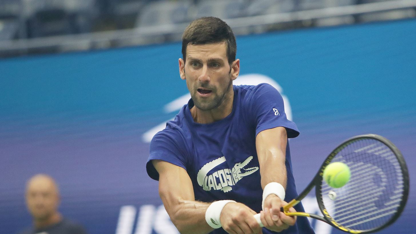 Novak Djokovic | &#x391;&#x3C0;&#x3B1;&#x3B3;&#x3BF;&#x3C1;&#x3B5;&#x3CD;&#x3C4;&#x3B7;&#x3BA;&#x3B5; &#x3B7; &#x3B5;&#x3AF;&#x3C3;&#x3BF;&#x3B4;&#x3BF;&#x3C2; &#x3C4;&#x3BF;&#x3C5; &#x3BA;&#x3BF;&#x3C1;&#x3C5;&#x3C6;&#x3B1;&#x3AF;&#x3BF;&#x3C5; &#x3C4;&#x3B5;&#x3BD;&#x3AF;&#x3C3;&#x3C4;&#x3B1; &#x3C3;&#x3C4;&#x3B7;&#x3BD; &#x391;&#x3C5;&#x3C3;&#x3C4;&#x3C1;&#x3B1;&#x3BB;&#x3AF;&#x3B1;