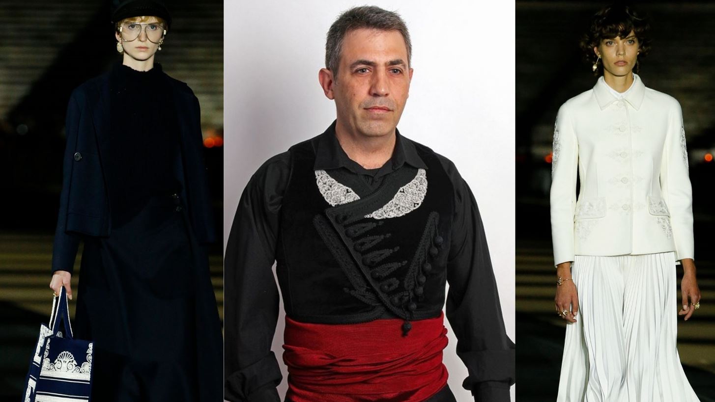 Ο Άρης Τζονευράκης μιλάει στο madamefigaro.gr για τη συνεργασία του με τον οίκο Dior