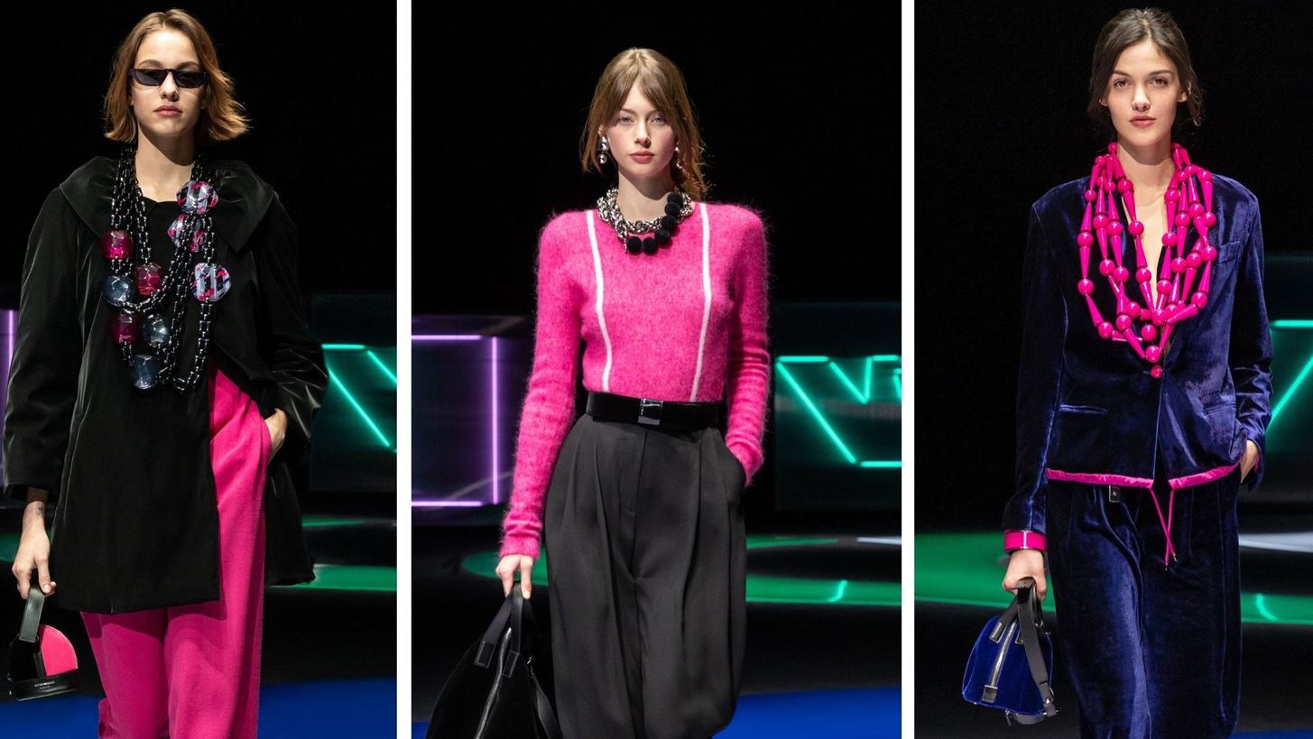 Emporio Armani Fall/Winter 2021 | Επιστροφή στα '80s
