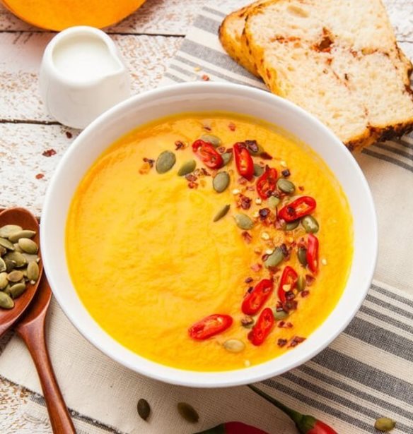 Σούπα κολοκύθας: η πιο θρεπτική χειμερινή συνταγή