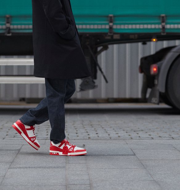 Louis Vuitton I (RED) Trainer | &#x388;&#x3BD;&#x3B1; &#x3B6;&#x3B5;&#x3C5;&#x3B3;&#x3AC;&#x3C1;&#x3B9; sneakers &#x3BC;&#x3B5; &#x3BA;&#x3B1;&#x3BB;&#x3CC; &#x3C3;&#x3BA;&#x3BF;&#x3C0;&#x3CC;