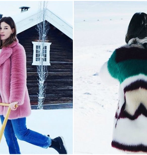 Après-ski | Τα κομψά outfits που επιλέγουν οι stylish γυναίκες για μία εκδρομή στα χιονισμένα βουνά