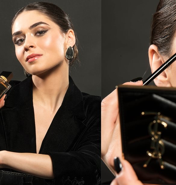 YSL Beauty Stories | Η Βάσια Γκολφινοπούλου αποκωδικοποιεί την απόλυτη γιορτινή λάμψη