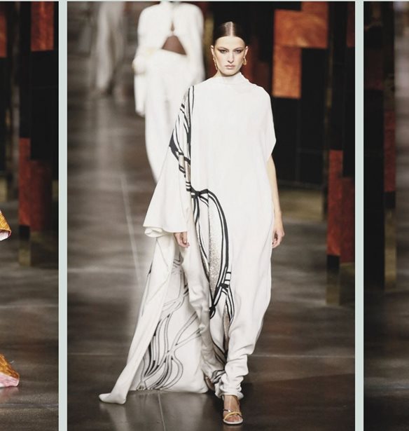 Fendi SS 2022 | O ιταλικός οίκος άνοιξε την Εβδομάδα Μόδας του Μιλάνου με το glam που της αρμόζει