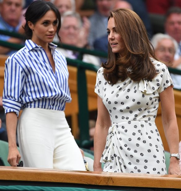 Kate Middleton: O&#x3B9; &#x3B4;&#x3B7;&#x3BB;&#x3CE;&#x3C3;&#x3B5;&#x3B9;&#x3C2; &#x3C4;&#x3B7;&#x3C2; &#x3B2;&#x3AC;&#x3B6;&#x3BF;&#x3C5;&#x3BD; &#x3C4;&#x3AD;&#x3BB;&#x3BF;&#x3C2; &#x3C3;&#x3C4;&#x3B7;&#x3BD; &#x3BA;&#x3CC;&#x3BD;&#x3C4;&#x3C1;&#x3B1; &#x3BC;&#x3B5; &#x3C4;&#x3B7;&#x3BD; Meghan