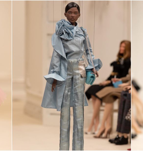 Το catwalk με μαριονέτες του Jeremy Scott για την SS21 συλλογή του οίκου Moschino