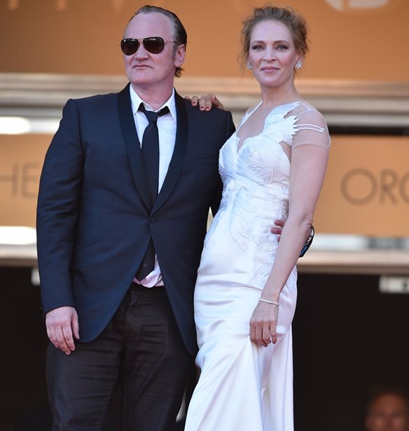 Quentin Tarantino | &#x39C;&#x3B9;&#x3BB;&#x3AC;&#x3B5;&#x3B9; &#x3B3;&#x3B9;&#x3B1; &#x3C4;&#x3BF; &#x3C0;&#x3B5;&#x3C1;&#x3B9;&#x3C3;&#x3C4;&#x3B1;&#x3C4;&#x3B9;&#x3BA;&#x3CC; &#x3BC;&#x3B5; &#x3C4;&#x3B7;&#x3BD; Uma Thurman