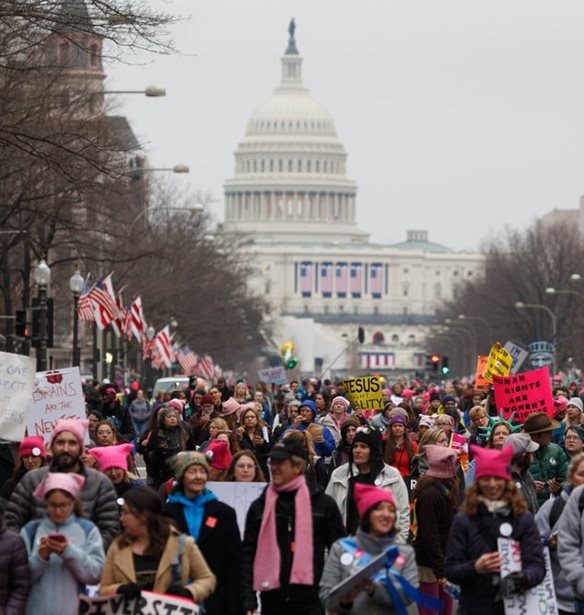 &#x391;&#x3C5;&#x3C4;&#x3AE; &#x3AE;&#x3C4;&#x3B1;&#x3BD; &#x3B7; &#x3B1;&#x3C0;&#x3AC;&#x3BD;&#x3C4;&#x3B7;&#x3C3;&#x3B7; &#x3C4;&#x3BF;&#x3C5; Donald Trump &#x3B3;&#x3B9;&#x3B1; &#x3C4;&#x3BF; Women&#x27;s March