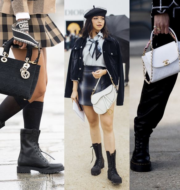 Combat boots | Πώς να φορέσεις τα must-have παπούτσια του χειμώνα