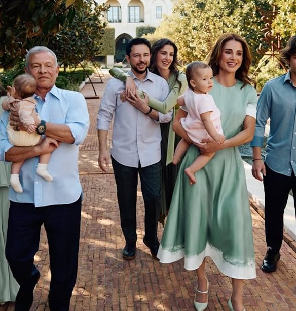 Η Ράνια της Ιορδανίας μοιράστηκε σπάνια φωτογραφία με τον ελληνικής καταγωγής γαμπρό της, Jameel Alexander Thermiotis