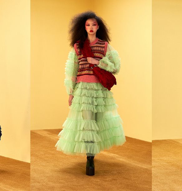 LFW | Η AW21 συλλογή της Molly Goddard είναι μία αποθέωση στον μαξιμαλισμό
