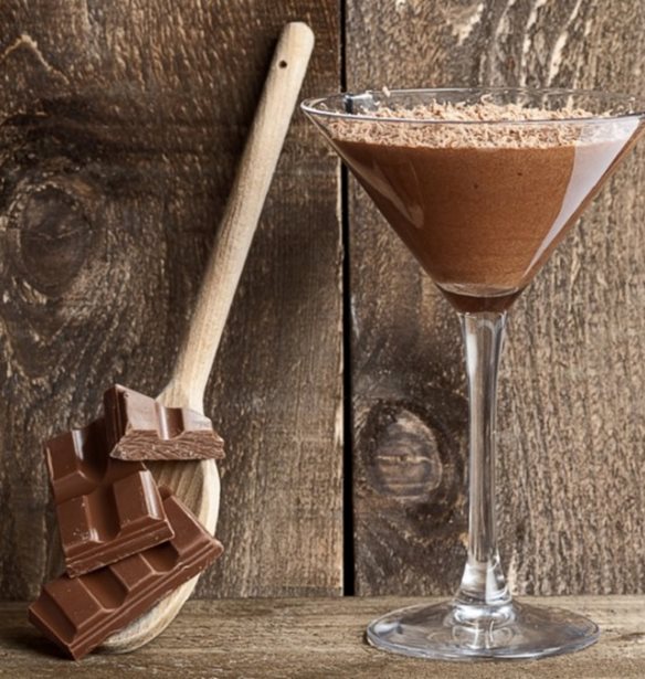 Shape Tested: Μους με μαύρη σοκολάτα (χωρίς αυγά, γάλα, ζάχαρη!)