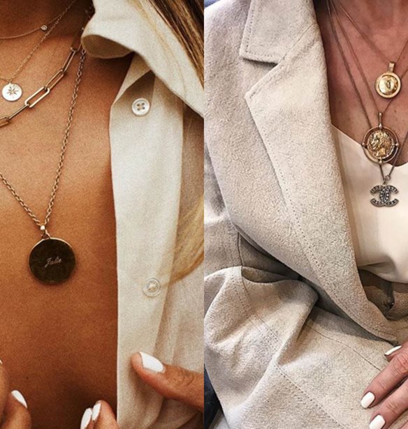 Πώς θα πετύχεις το τέλειο layering κοσμημάτων στο λαιμό