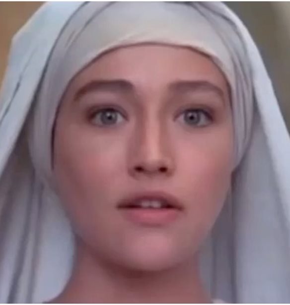 Olivia Hussey | &#x3A0;&#x3AD;&#x3B8;&#x3B1;&#x3BD;&#x3B5; &#x3B7; &#x3B7;&#x3B8;&#x3BF;&#x3C0;&#x3BF;&#x3B9;&#x3CC;&#x3C2; &#x3C0;&#x3BF;&#x3C5; &#x3B5;&#x3BD;&#x3C3;&#x3AC;&#x3C1;&#x3BA;&#x3C9;&#x3C3;&#x3B5; &#x3C4;&#x3B7;&#x3BD; &quot;&#x3A0;&#x3B1;&#x3BD;&#x3B1;&#x3B3;&#x3AF;&#x3B1;&quot; &#x3C3;&#x3C4;&#x3B7; &#x3C3;&#x3B5;&#x3B9;&#x3C1;&#x3AC; &quot;&#x39F; &#x399;&#x3B7;&#x3C3;&#x3BF;&#x3CD;&#x3C2; &#x3B1;&#x3C0;&#x3CC; &#x3C4;&#x3B7; &#x39D;&#x3B1;&#x3B6;&#x3B1;&#x3C1;&#x3AD;&#x3C4;&quot;