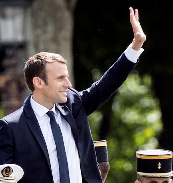 O Emmanuel Macron &#x3B5;&#x3AF;&#x3BD;&#x3B1;&#x3B9; &#x3BA;&#x3B1;&#x3B9; &#x3B5;&#x3C0;&#x3AF;&#x3C3;&#x3B7;&#x3BC;&#x3B1; &#x3BF; &#x3BD;&#x3AD;&#x3BF;&#x3C2; &#x3A0;&#x3C1;&#x3CC;&#x3B5;&#x3B4;&#x3C1;&#x3BF;&#x3C2; &#x3C4;&#x3B7;&#x3C2; &#x393;&#x3B1;&#x3BB;&#x3BB;&#x3AF;&#x3B1;&#x3C2;