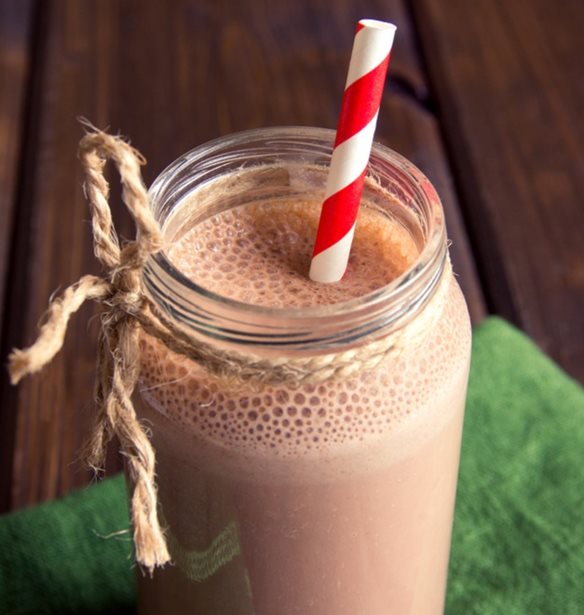 Super ενεργειακό smoothie με κακάο και μόνο 149 θερμίδες