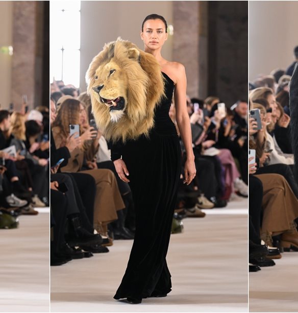 Schiaparelli Haute Couture SS&#x27;23 | &#x397; &quot;&#x398;&#x3B5;&#x3AF;&#x3B1; &#x39A;&#x3C9;&#x3BC;&#x3C9;&#x3B4;&#x3AF;&#x3B1;&quot; &#x3C4;&#x3BF;&#x3C5; &#x394;&#x3AC;&#x3BD;&#x3C4;&#x3B7; &#x3C0;&#x3C5;&#x3C1;&#x3BF;&#x3B4;&#x3BF;&#x3C4;&#x3B5;&#x3AF; &#x3C4;&#x3BF;&#x3BD; &#x3B1;&#x3BB;&#x3BB;&#x3B7;&#x3B3;&#x3BF;&#x3C1;&#x3B9;&#x3BA;&#x3CC; &#x3C3;&#x3BF;&#x3C5;&#x3C1;&#x3C1;&#x3B5;&#x3B1;&#x3BB;&#x3B9;&#x3C3;&#x3BC;&#x3CC; &#x3C4;&#x3B7;&#x3C2; &#x3BD;&#x3B5;&#x3AC;&#x3C2; &#x3C3;&#x3C5;&#x3BB;&#x3BB;&#x3BF;&#x3B3;&#x3AE;&#x3C2;