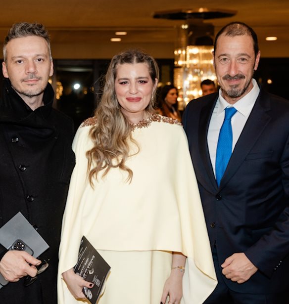 "Σαν καρυάτιδα":  Σπάνια εμφάνιση για τη Μαρία Κίτσου στο Μέγαρο Μουσικής Αθηνών