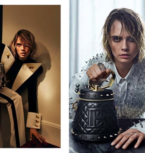 Cara Delevingne | &#x3A3;&#x3C7;&#x3B5;&#x3B4;&#x3B9;&#x3AC;&#x3B6;&#x3B5;&#x3B9; &#x3BC;&#x3AF;&#x3B1; capsule &#x3C3;&#x3C5;&#x3BB;&#x3BB;&#x3BF;&#x3B3;&#x3AE; &#x3BC;&#x3B5; &#x3C4;&#x3C3;&#x3AC;&#x3BD;&#x3C4;&#x3B5;&#x3C2; &#x3B3;&#x3B9;&#x3B1; &#x3C4;&#x3BF;&#x3BD; &#x3BF;&#x3AF;&#x3BA;&#x3BF; Balmain