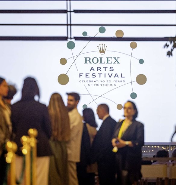 &#x3A4;&#x3BF; Rolex Arts Festival &#x3BA;&#x3B1;&#x3B9; &#x3B7; &#x3C3;&#x3B7;&#x3BC;&#x3B1;&#x3C3;&#x3AF;&#x3B1; &#x3B5;&#x3BD;&#x3CC;&#x3C2; &#x3BC;&#x3AD;&#x3BD;&#x3C4;&#x3BF;&#x3C1;&#x3B1; &#x3C3;&#x3C4;&#x3B7; &#x3B6;&#x3C9;&#x3AE; &#x3BC;&#x3B1;&#x3C2;