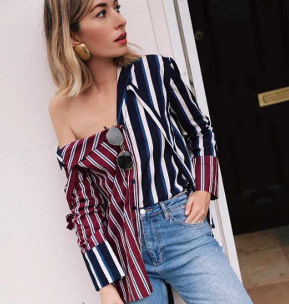 Πώς να συνδυάσω τις ρίγες στην παραλία, τη βόλτα, το γραφείο