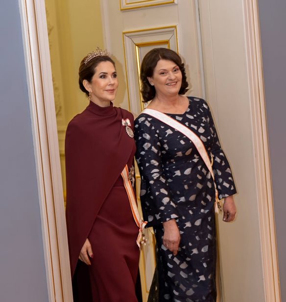 Mary της Δανίας | Σπάνια εμφάνιση με τιάρα που αγόρασε σε δημοπρασία το 2012