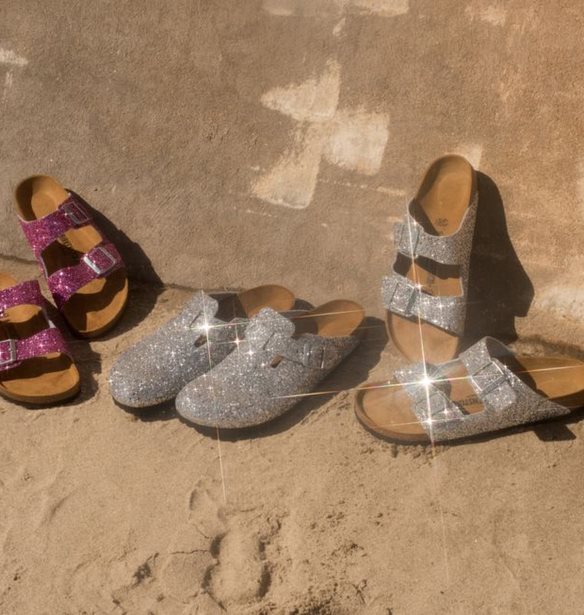 &#x3A4;&#x3B1; &#x3C3;&#x3B1;&#x3BD;&#x3B4;&#x3AC;&#x3BB;&#x3B9;&#x3B1; Birckenstock &#x3B1;&#x3C0;&#x3BF;&#x3BA;&#x3C4;&#x3BF;&#x3CD;&#x3BD; &#x3C4;&#x3B7; &#x3B4;&#x3B9;&#x3BA;&#x3AE; &#x3C4;&#x3BF;&#x3C5;&#x3C2;, glitter &#x3B5;&#x3BA;&#x3B4;&#x3BF;&#x3C7;&#x3AE; &#x3C7;&#x3AC;&#x3C1;&#x3B7; &#x3C3;&#x3C4;&#x3BF; Opening Ceremony