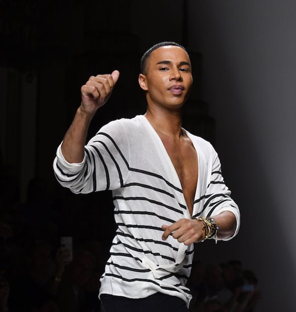 O Olivier Rousteing &#x3C6;&#x3C9;&#x3C4;&#x3BF;&#x3B3;&#x3C1;&#x3B1;&#x3C6;&#x3AF;&#x3B6;&#x3B5;&#x3B9; &#x3C4;&#x3B7; &#x3BD;&#x3AD;&#x3B1; &#x3BA;&#x3B1;&#x3BC;&#x3C0;&#x3AC;&#x3BD;&#x3B9;&#x3B1; &#x3C4;&#x3BF;&#x3C5; Balmain