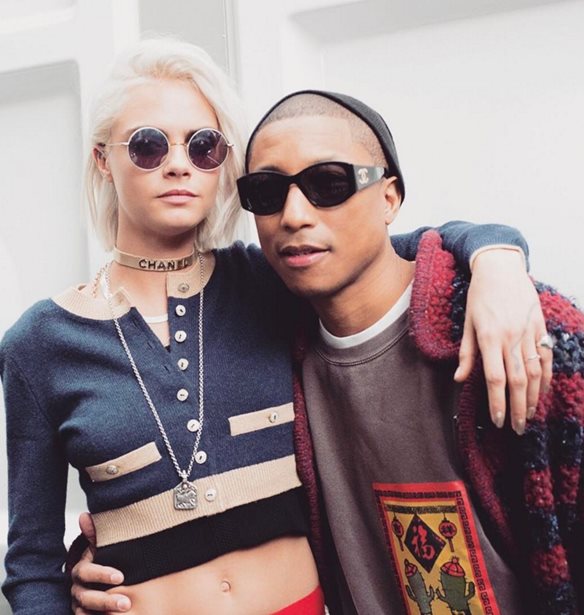 Kristen Stewart, Pharrell &#x3BA;&#x3B1;&#x3B9; Cara Delevigne &#x3C0;&#x3C1;&#x3C9;&#x3C4;&#x3B1;&#x3B3;&#x3C9;&#x3BD;&#x3B9;&#x3C3;&#x3C4;&#x3BF;&#x3CD;&#x3BD; &#x3C3;&#x3C4;&#x3B1; &#x3BD;&#x3AD;&#x3B1; &#x3B2;&#x3AF;&#x3BD;&#x3C4;&#x3B5;&#x3BF; &#x3C4;&#x3B7;&#x3C2; Chanel