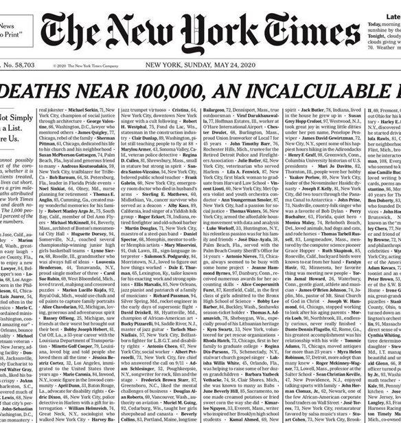 New York Times: &#x3A4;&#x3BF; &#x3C3;&#x3C5;&#x3B3;&#x3BA;&#x3BB;&#x3BF;&#x3BD;&#x3B9;&#x3C3;&#x3C4;&#x3B9;&#x3BA;&#x3CC; &#x3C0;&#x3C1;&#x3C9;&#x3C4;&#x3BF;&#x3C3;&#x3AD;&#x3BB;&#x3B9;&#x3B4;&#x3BF; &#x3B3;&#x3B9;&#x3B1; &#x3C4;&#x3B1; &#x3B8;&#x3CD;&#x3BC;&#x3B1;&#x3C4;&#x3B1; &#x3C4;&#x3BF;&#x3C5; Covid-19
