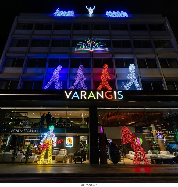 Μια βραδιά με τέχνη, φως και design: Η παρουσίαση της έκθεσης του Marco Lodola στο showroom της VARANGIS