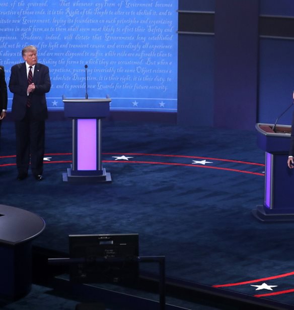 Trump vs Biden | &#x397; fashion &#x3B5;&#x3BA;&#x3B4;&#x3BF;&#x3C7;&#x3AE; &#x3C4;&#x3BF;&#x3C5; debate